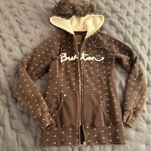 Extra fleecy lined Burton women’s hoodie XS